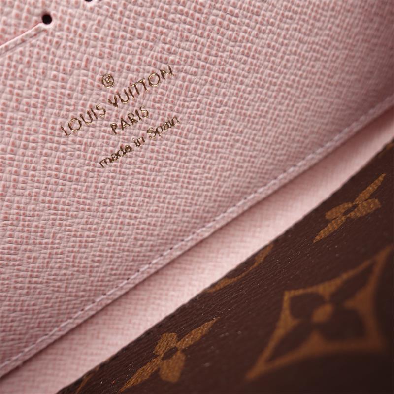 Pre-owned Louis Vuitton Monogram Coated Canvas Long Wallet