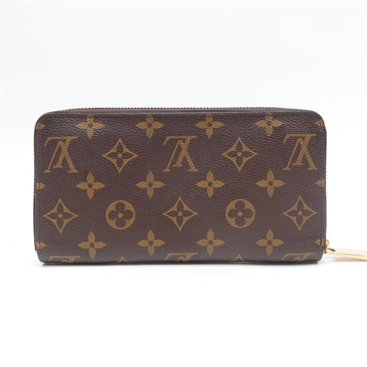 Pre-owned Louis Vuitton Brown Monogram Canvas Zippy wallet