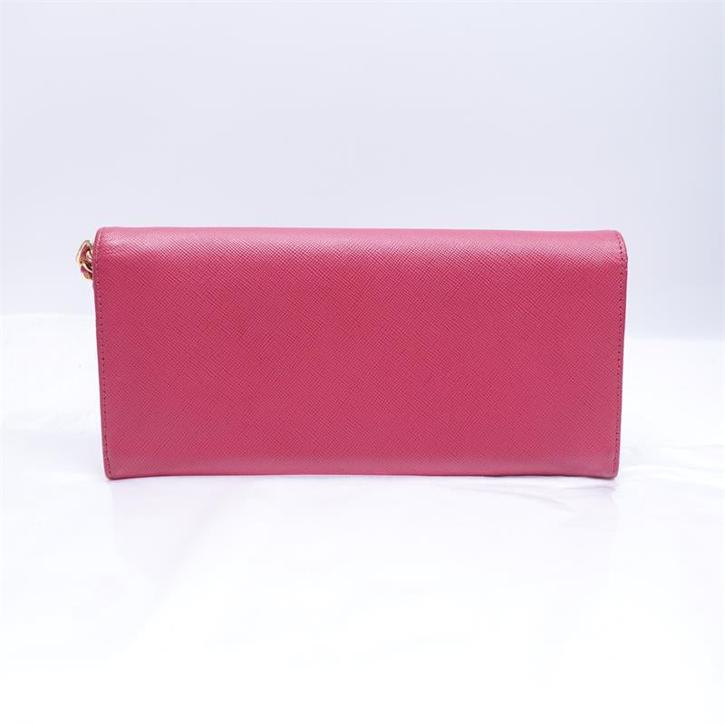 Pre-owned Prada Pink Calfskin Shoulder Bag