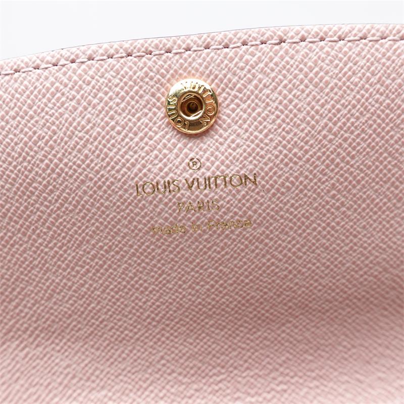 Louis Vuitton Emilie Monogram Coated Canvas Long Wallet-TS