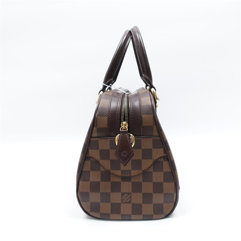 Pre-owned Louis Vuitton Duomo Damier Eben Coated Canvas Handle Bag