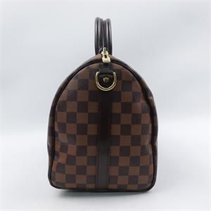 【Deal】Louis Vuitton Speedy 30 Damier Ebene Coated Canvas Shoulder Bag