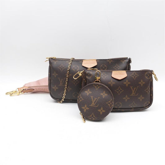 Pre-owned Louis Vuitton MULTI POCHETTE ACCESSORIES Monogram Canvas Crossbody Bag