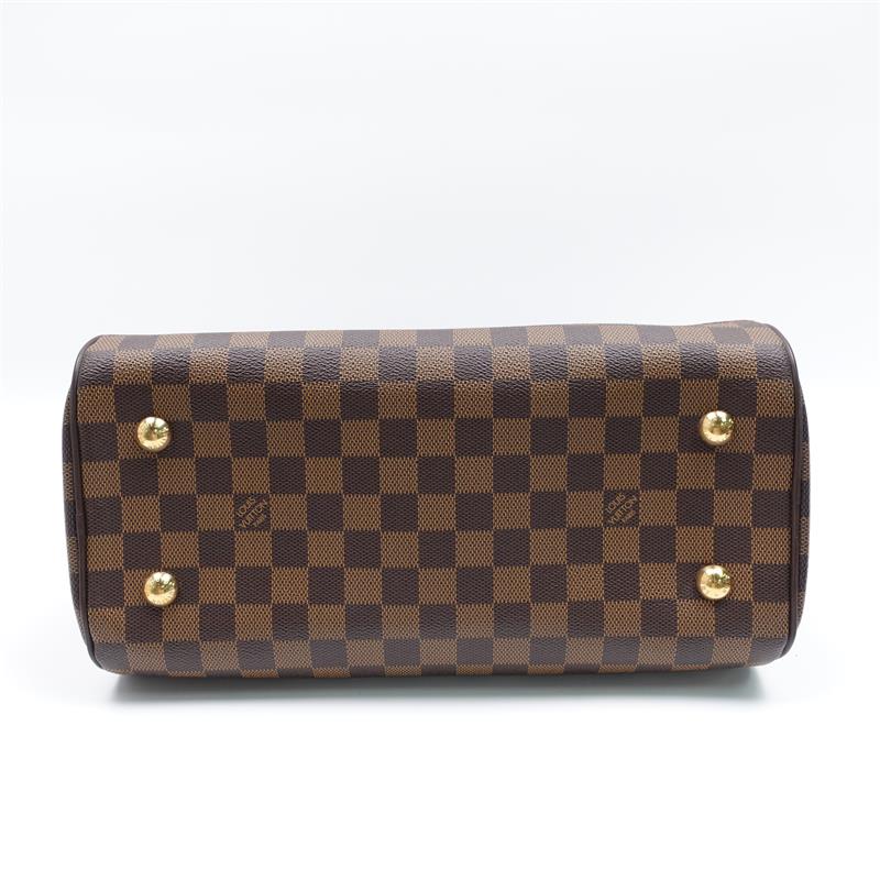 Pre-owned Louis Vuitton Duomo Damier Eben Coated Canvas Handle Bag