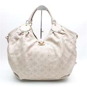 【DEAL】Pre-owned Louis Vuitton Mahina Lunar Beige Calfskin Shoulder Bag-Part2