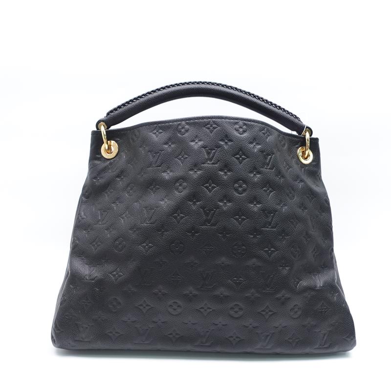 Pre-owned Louis Vuitton Artsy Black Calfskin Tote