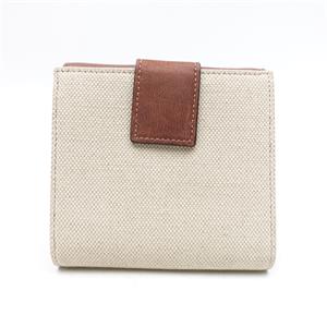 Pre-owned DIOR Canvas Small Leather Goods Small Leather Good Beige Wallet-HZTT