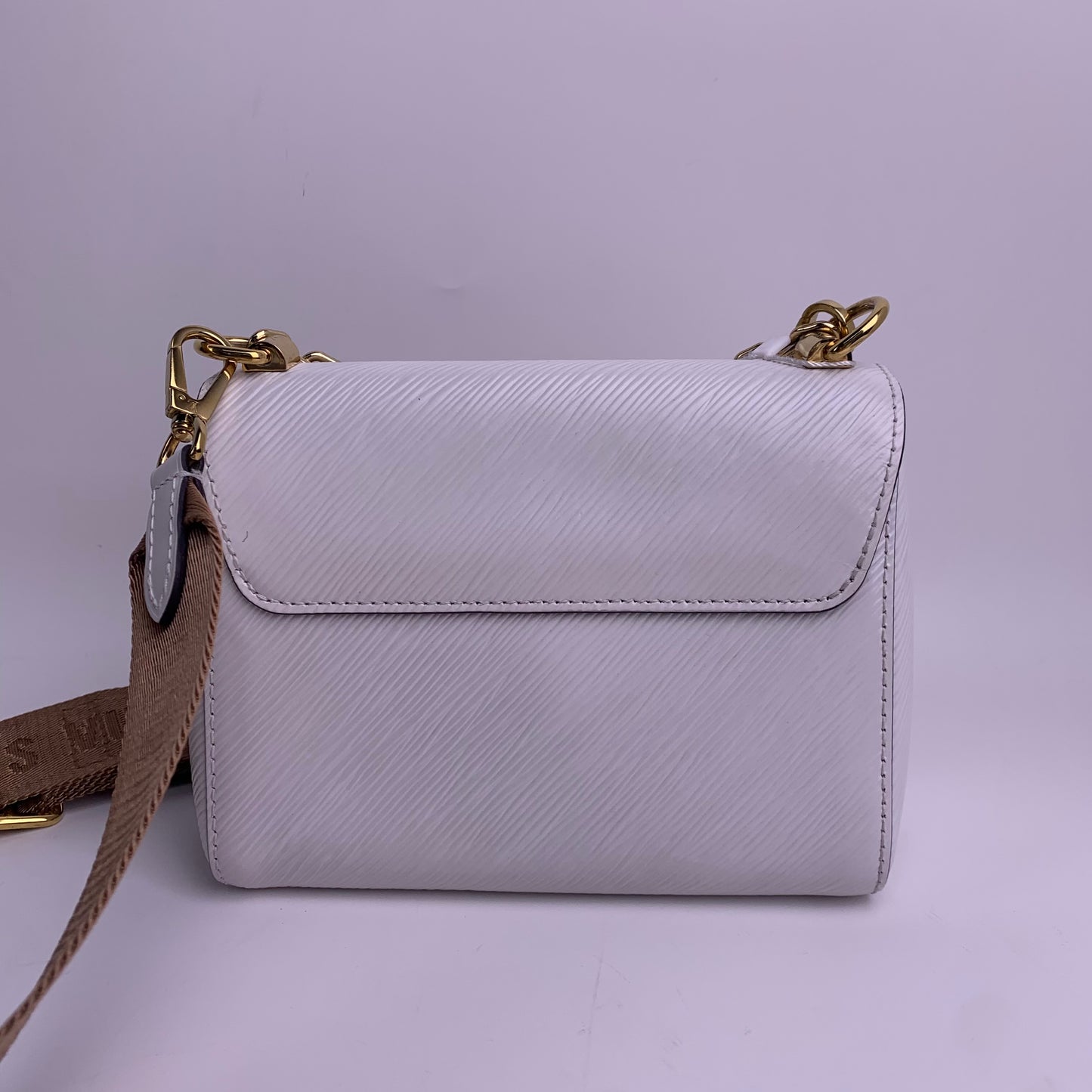 Pre-owned Louis Vuitton EPI Shoulder Bags Twist White Shoulder Bag-HZTT