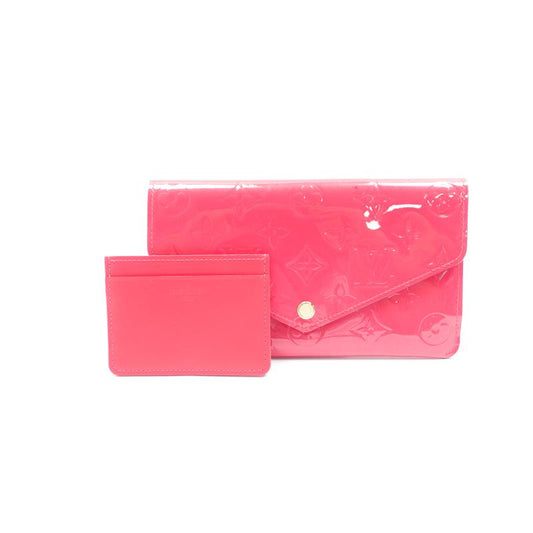 【DEAL】Pre-owned Louis Vuitton Josphine Pink Vernis Wallet