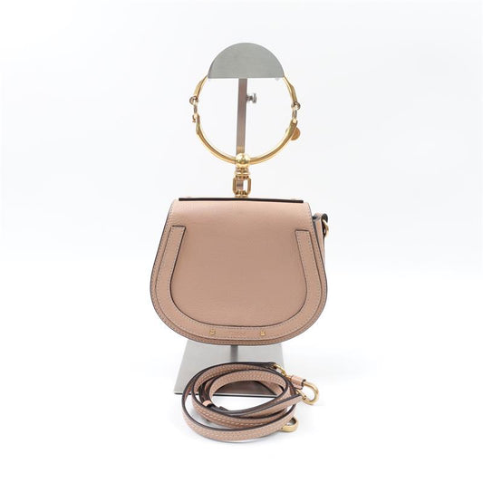 【Deal】Chole Pink Calfskin Shoulder Bag-TS