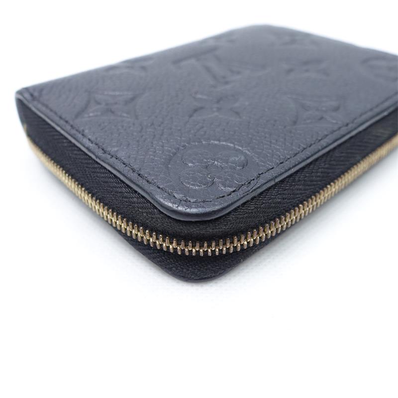 【DEAL】Pre-owned Louis Vuitton Portefeuille Black Calfskin Short Wallet