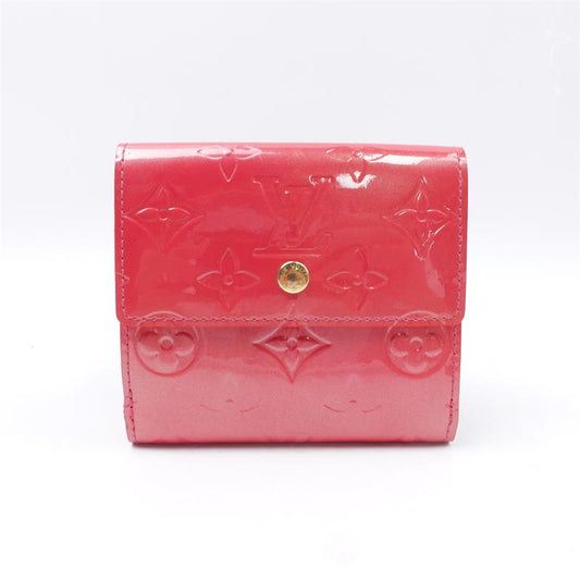 【DEAL】Pre-owned Louis Vuitton Pink Vernis Short Wallet