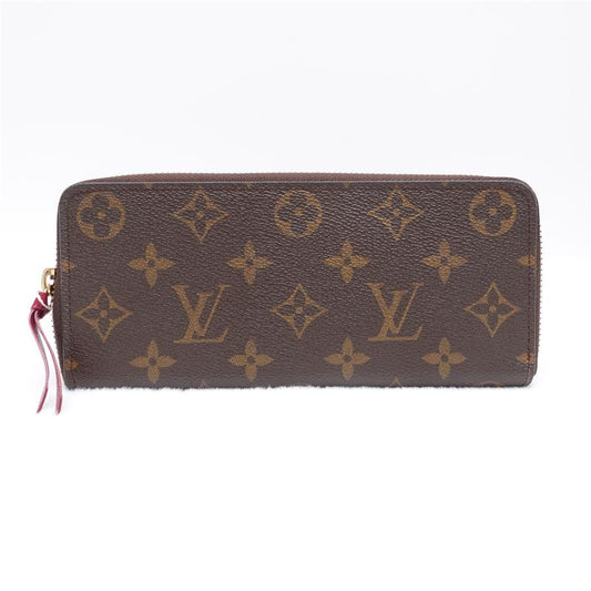 Louis Vuitton Clemence Monogram Coated Canvas Wallet