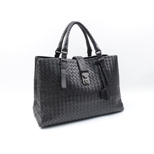 Pre-owned Bottega Black Handbag-HZ