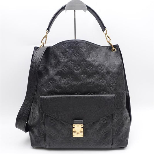【Deal】Louis Vuitton Metis Black Leather Hobo