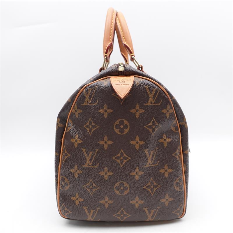 Pre-owned Louis Vuitton Speedy 30 Monogram Handbag-TS