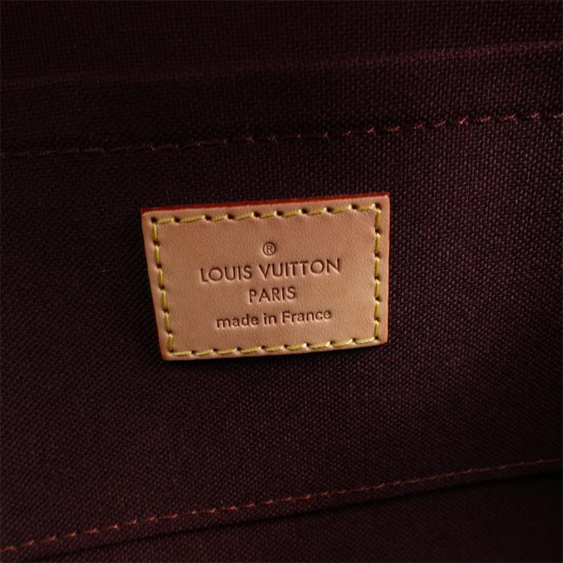 Pre-owned Louis Vuitton Favorite Brown Coated Canvas Shoulder Bag