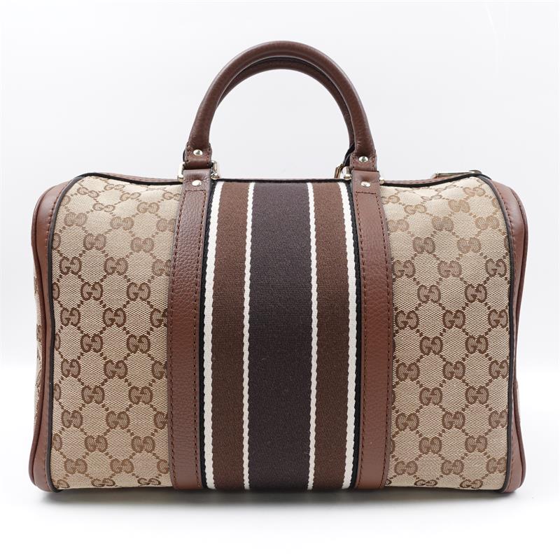 Gucci GG Canvas Boston Handbag