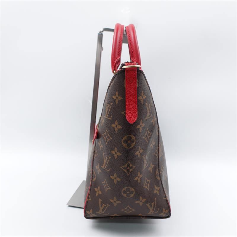 Pre-owned Louis Vuitton Tournelle  PM Monogram Coated Canvas Satchel