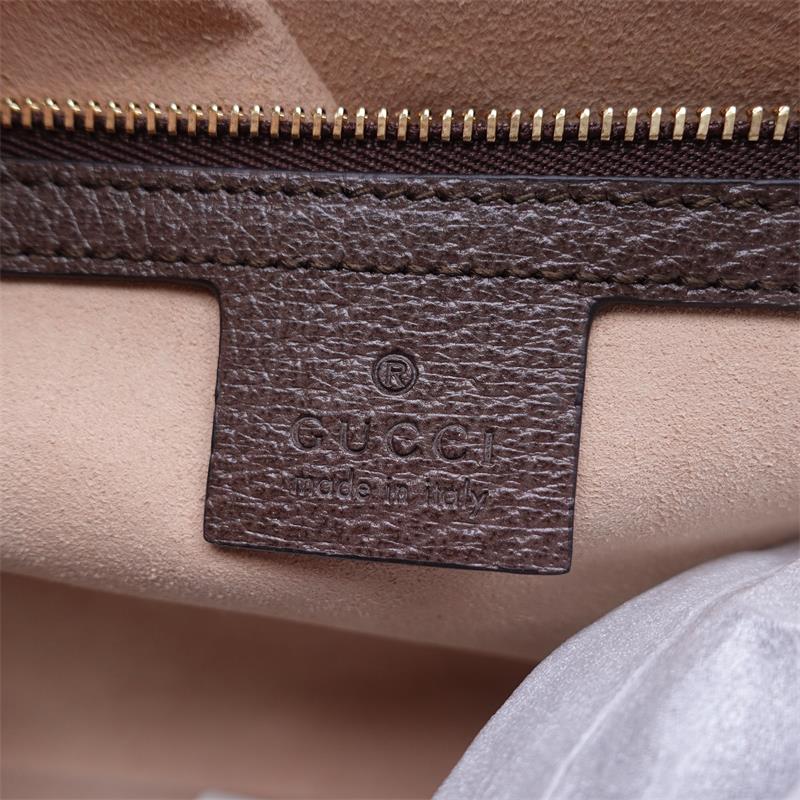 【DEAL】Pre-owned Gucci Ophidia Brown Coated Canvas Short Wallet