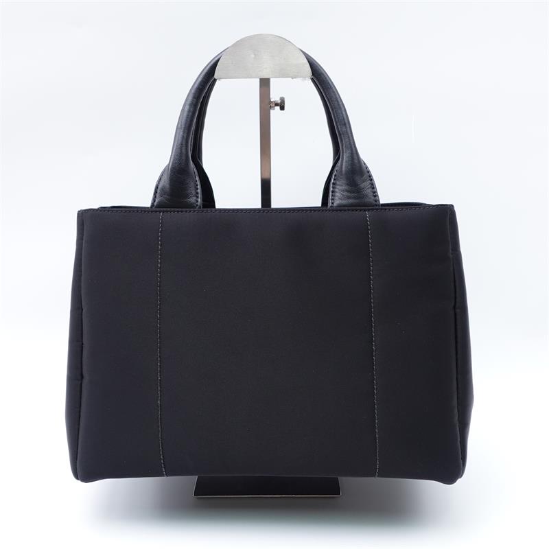 Prada Black Nylon Tote Bag