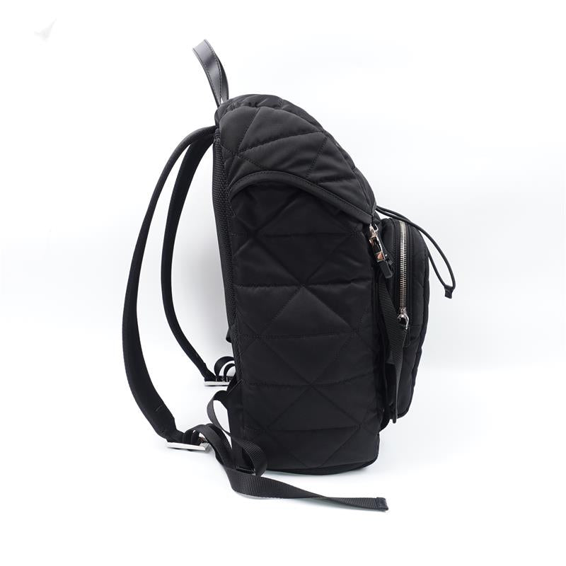 Pre-owned Prada Black Nylon Backpack