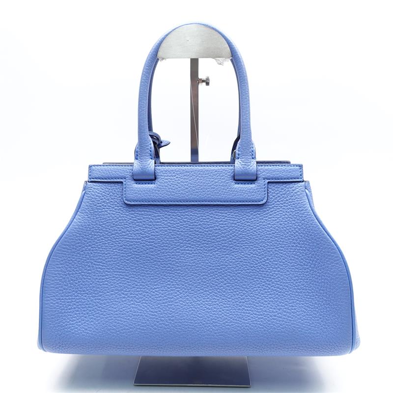 Pre-owned Moynat Blue Calfskin Shoulder Bag-HZ