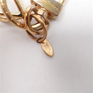 Louis Vuitton Gold Flower Bag Charm-TS