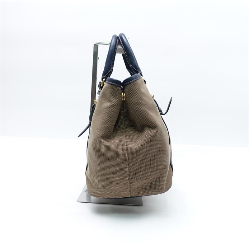 【DEAL】Pre-owned Prada Brown Canvas Tote