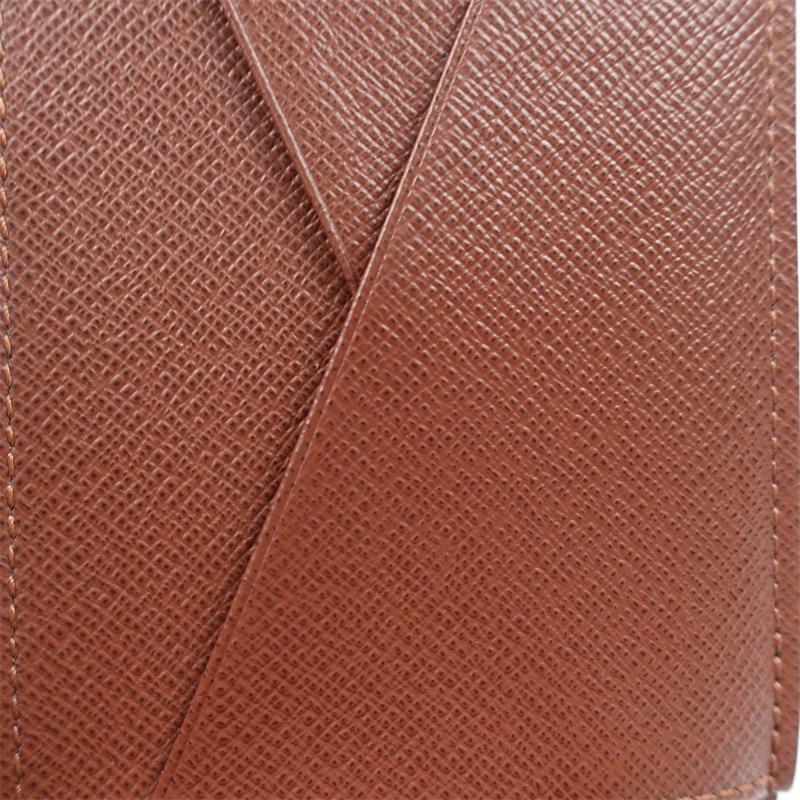 Pre-owned Louis Vuitton Monogram Coated Canvas Short Wallet