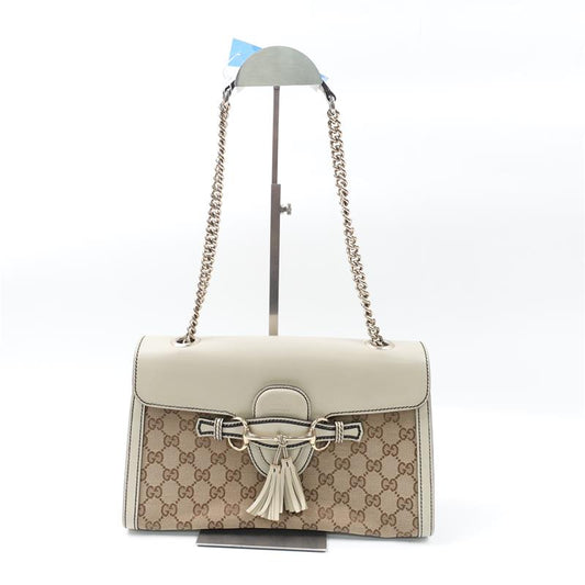 【DEAL】Gucci Emily GG Canvas Shoulder Bag