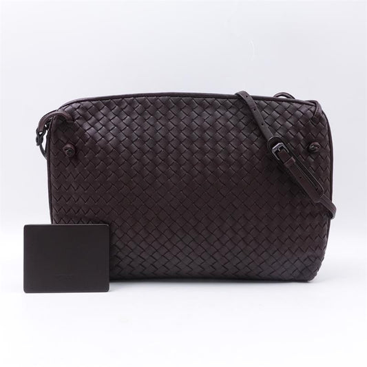 【DEAL】Pre-owned Bottega Veneta Brown Calfskin Crossbody Bag