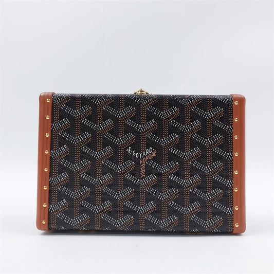 [DEAL]Pre-owned Goyard Box Coated Canvas Shoulder Bag-HZ
