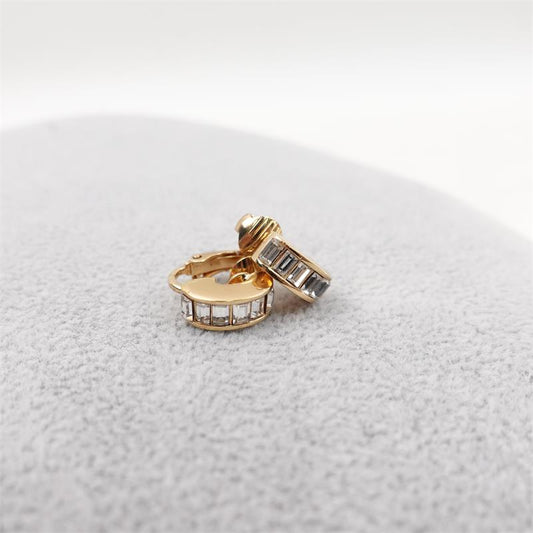 【Deal】Pre-owned Dior Alloy Diamond Earrings-TS