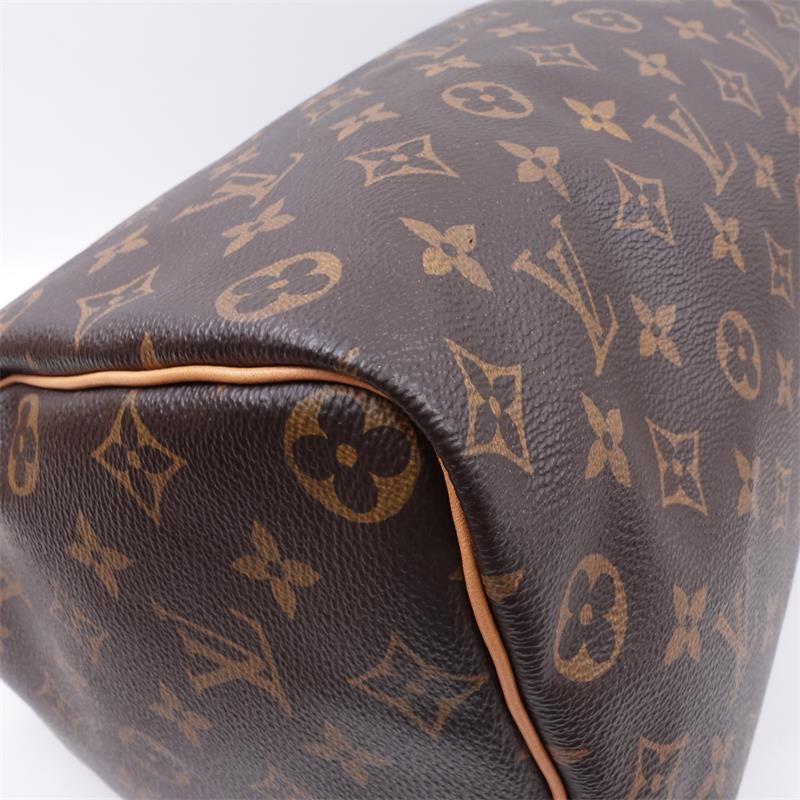 Pre-owned Louis Vuitton Speedy Monogram Coated Canvas Handle Bag