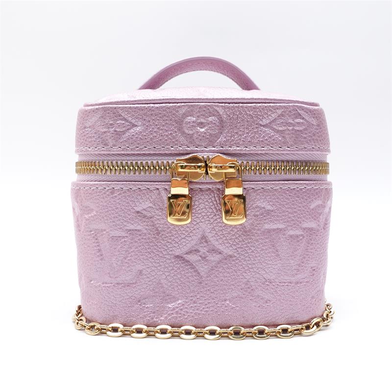 【DEAL】Pre-owned Louis Vuitton Nice Purple Calfkskin Bag - HZEN