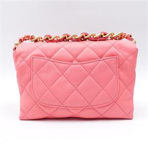 Chanel Pink Calfskin Shoulder Bag – Luxury Lookbook