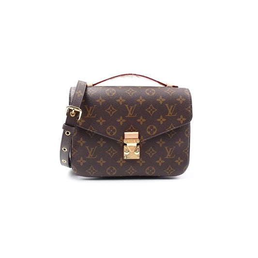 Pre-owned Louis Vuitton Metis Monogram Coated Canvas Shoulder Bag