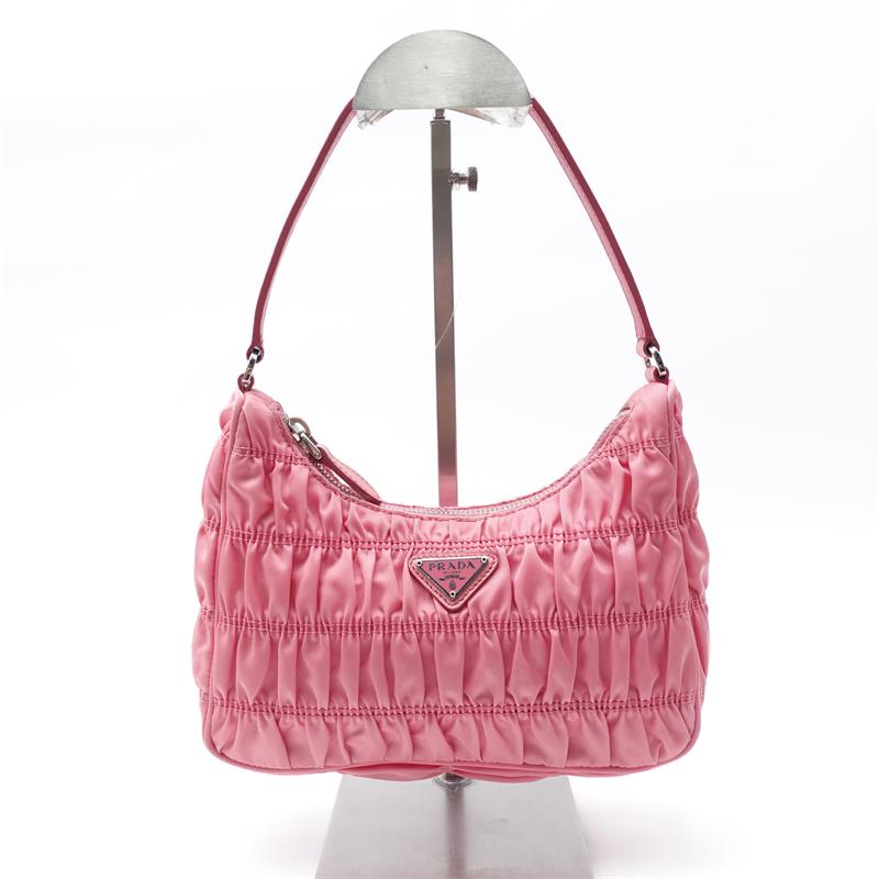 【DEAL】Prada Re-Edition Mini Pink Nylon Shoulder Bag