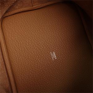 Pre-owned Hermes Calfskin Shoulder Bags Picotin 22 Khaki Shoulder Bag-HZTT