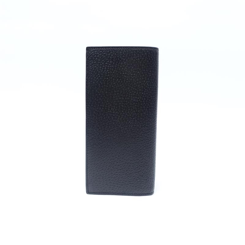 Pre-owned Gucci  Black Calfskin Wallet