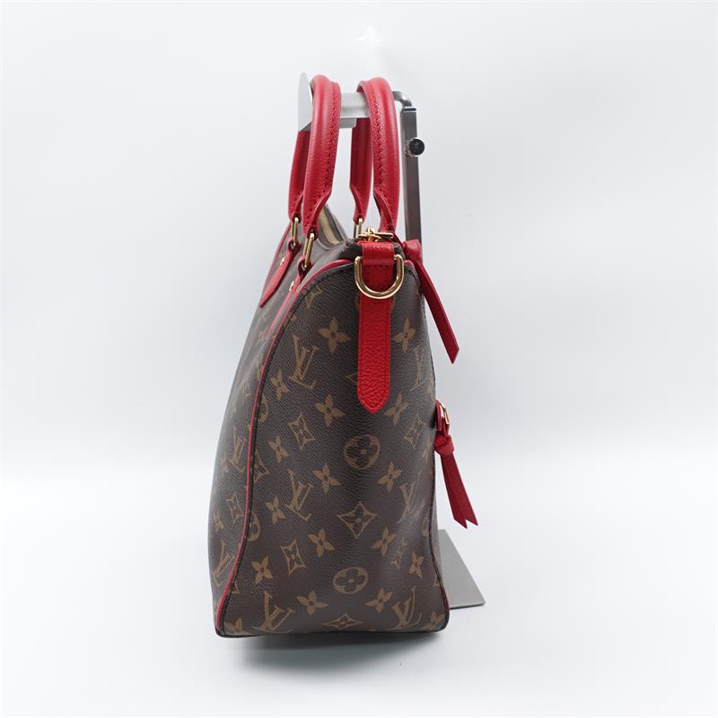 Pre-owned Louis Vuitton Tournelle  PM Monogram Coated Canvas Satchel