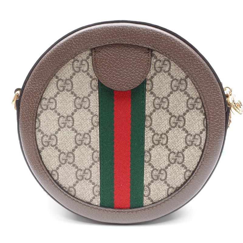 【DEAL】Gucci Ophidia GG Supreme Round Cross Body Bag