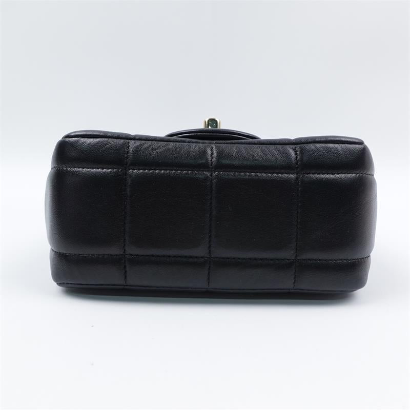 Pre-owned Chanel Black Lambskin Shoulder Bag