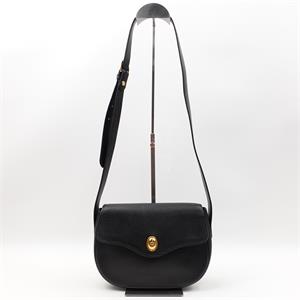 【DEAL】Pre-owned Dior Black & Gold Calfskin Shoulder Bag