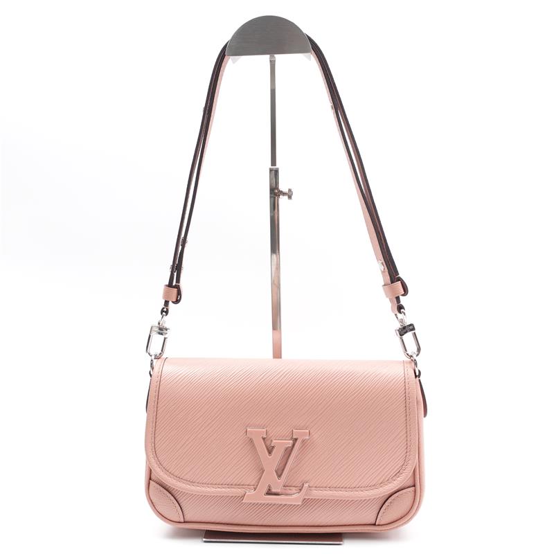 Pre-owned Louis Vuitton Buci Rose Pink EPI Shoulder Bag