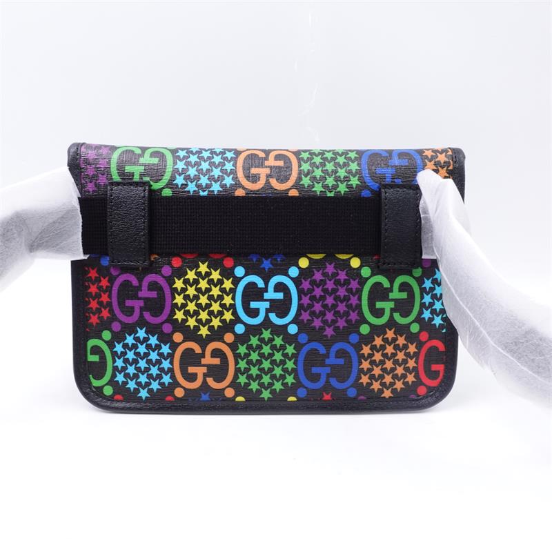 Pre-owned Gucci Colorful Coated Canvas Belt Bag