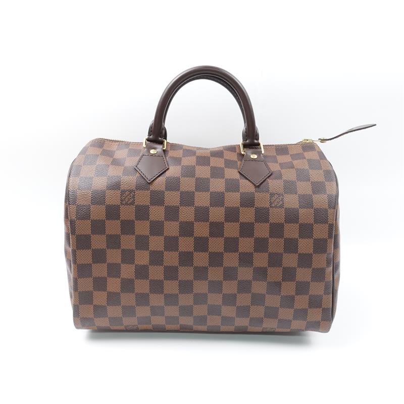 【DEAL】Louis Vuitton Speedy 30 Damier Ebene Coated Canvas Handbag