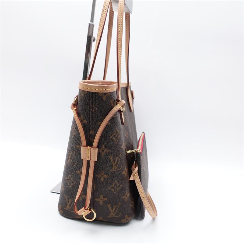 Pre-owned Louis Vuitton Monogram Neverfull Pm Coated Canvas Tote Bag