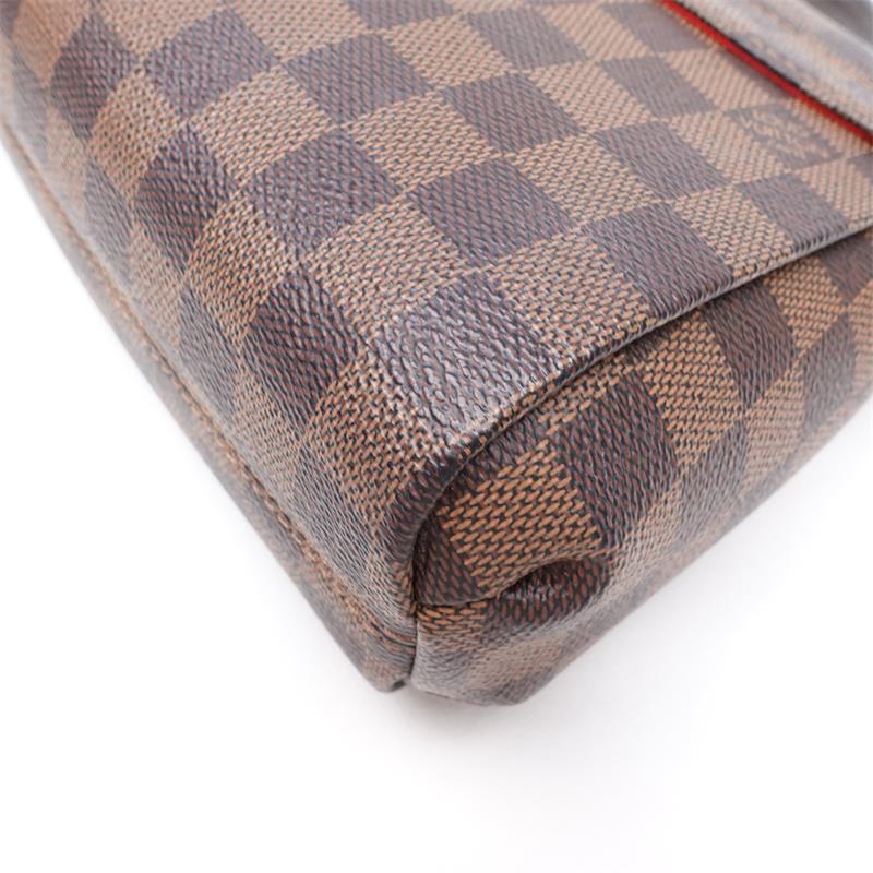 Pre-owned Louis Vuitton Croisette Damier Eben Coated Canvas Shoulder Bag